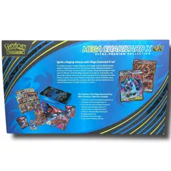 Pokemon Charizard X UPC Ultra Premium Collection EMPTY Box With Accessories - Image 5