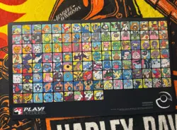 Official Pokemon Generation 4 Sinnoh Black Playmat (Professor Program) version 1 - Image 1