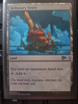 Mtg Reliquary Tower Core Set 2019 Foil Nm - Image 1