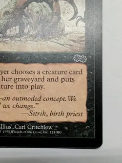 Exhume Urza's Saga Regular 134 "Reanimator" strategy in Magic: The Gathering - Image 5
