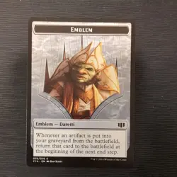Daretti Emblem/Tuktuk the Returned token LP Commander 2014 C14 English MTG - Image 1