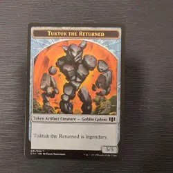Daretti Emblem/Tuktuk the Returned token LP Commander 2014 C14 English MTG - Image 2