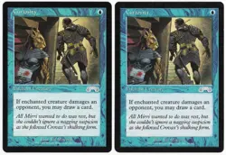 Curiosity x2 2x 1998 Exodus Blue Uncommon Enchantment MTG NM AZ1 - Image 1