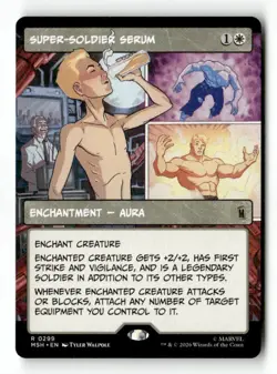 Super-Soldier Serum (Borderless) 299 Rare MTG MSH NM - Image 2