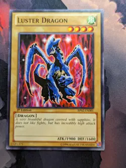 Luster Dragon - BP02-EN001 - Common 1st Edition Yugioh - Image 1