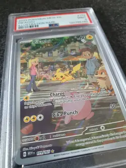 HOLD PSA MINT 9 - Pikachu 173/165 S&V 151 English Holo Illustration Rare Pokemon - Image 5
