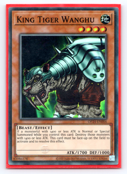 King Tiger Wanghu - OP24-EN004 - Super Rare - Yugioh - Image 1