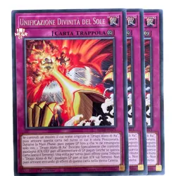 Yu gi oh Set X3 Carte ITA rara Mzmi-it071 unificazione divinita del sole - Image 1
