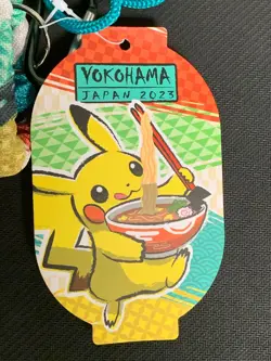 New Pokemon Worlds 2023 Pikachu Ramen Playmat Yokohama Japan - Image 4