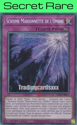 Yu-Gi-Oh! Schisme Marionnette de l'Ombre : SE RA01-FR077 - Image 1