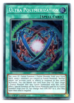 Ultra Polymerization - MP18-EN014 - Secret Rare - 1st Edition - Yugioh - Image 1