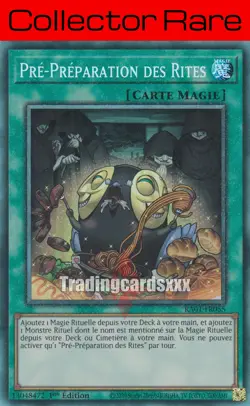 Yu-Gi-Oh! Pre-Preparation des Rites : CR RA01-FR055 - Image 1