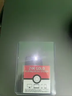 Gengar 24k Gold Plated Sticker(MP) - Striking Popping Candy Pokemon Rare Card - Image 3