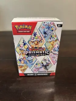 Pokemon TCG Scarlet & Violet Prismatic Evolutions Booster Bundle Factory Sealed - Image 1