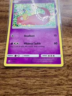 Pokemon Slowpoke 005/012 McDonald's 2018 Holo Promo English Rare Printer Error - Image 5