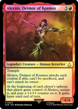 NM Foil Alexios, Deimos of Kosmos, MTG, Assassin's Creed, Magic, 33 - Image 1