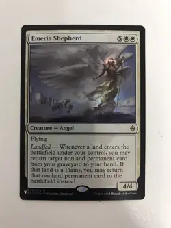 Emeria Shepherd Foil MTG Magic the Gathering Card NM Near Mint BFZ - Image 1