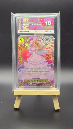 One Piece TCG - Charlotte Pudding (SP) OP03-112 Two Legends Foil - ACE 10 - Image 1