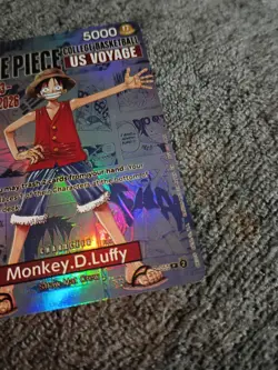 Monkey.D.Luffy [College Basketball US Voyage] P-055 promotional card Nm To Mint - Image 5