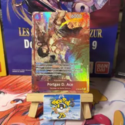 ⭐ Carte One Piece Portgas D. Ace SR Alternative ST30-007 ONE PIECE - NM⭐ - Image 1
