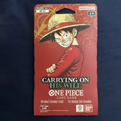 One Piece OP-13 Carrying On His Will Sleeved Booster Pack - Image 1