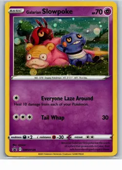Galarian Slowpoke Holo SWSH: Sword & Shield Promo Cards SWSH126 2019 NM - Image 1
