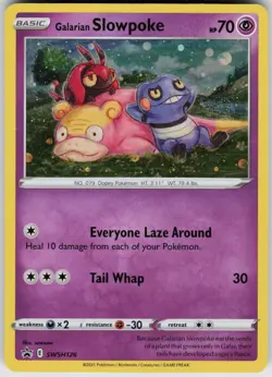 Galarian Slowpoke Holo Promo SWSH: Sword & Shield Promo Cards SWSH126 NM - Image 1