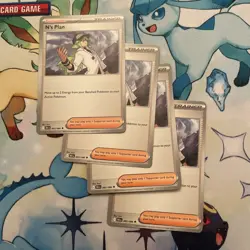 N's Plan 083/086 Uncommon Playset 4x Black Bolt Pokemon TCG Mint NM - Image 1