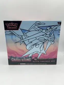 1x Pokemon TCG Chaos Rising Pokemon Center Elite Trainer Box ETB PKC Minor Tear - Image 1