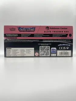 1x Pokemon TCG Chaos Rising Pokemon Center Elite Trainer Box ETB PKC Minor Tear - Image 3