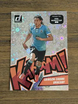 2025-26 Panini Donruss Road To FIFA World Cup Edinson Cavani Jumbo Kaboom! SP - Image 1
