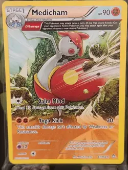 Medicham (Omega) Rare XY - Primal Clash 81/160 MP - Image 1
