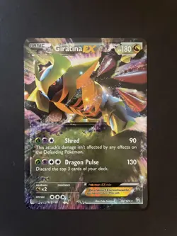 Pokemon TCG Giratina EX 92/124 Dragons Exalted, Black & White - Image 1