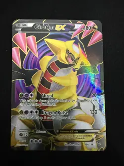 Giratina EX 124/124 Pokemon TCG Dragons Exalted HEAVY DMG - Image 1