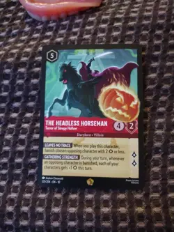 Ravensburger Disney Lorcana TCG The Headless Horseman 125/204 Ruby Regular ENG - Image 1