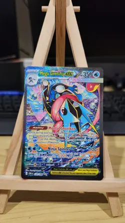 POKEMON TCG - Mega Greninja ex 116/086 ME04 Chaos Rising - Special Illustration - Image 1