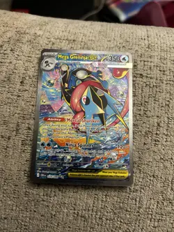 Mega Greninja Ex - 116/086 - ME04: Chaos Rising (CRI) English Pokemon TCG - Image 1