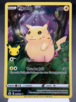 Pikachu 005/025 - Holo Rare - Celebrations Pokemon Card NM - Image 1