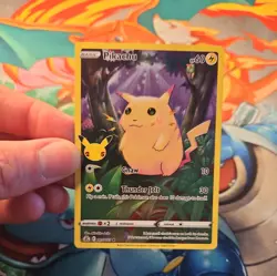 Pokemon Card Pikachu 005/025 Celebrations Full Art Secret Rare Holo TCG - Image 3