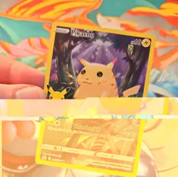 Pokemon Card Pikachu 005/025 Celebrations Full Art Secret Rare Holo TCG - Image 4