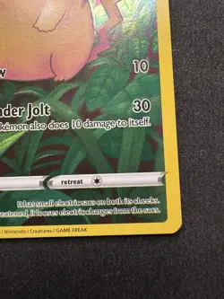 Pikachu 005/025 Celebrations 25th Stamped Full Art Holo Rare Pokemon TCG Card NM - Image 5