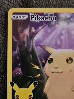 Pokemon Card Pikachu 005/025 Celebrations Holo Rare Light Play - Image 4