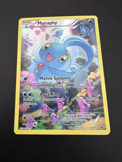Manaphy XY113 Promos 2014 Pokemon Card Full Art NM - Image 1