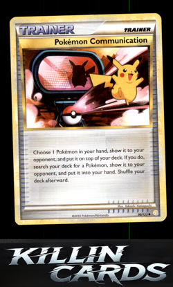 Pokemon Communication 98/123 Pokemon Uncommon HeartGold SoulSilver Card LP - Image 1