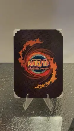 Naruto CCG Uzumaki & Jiraiya Master and Pupil 204 Super Rare Gold Foil Card - Image 2