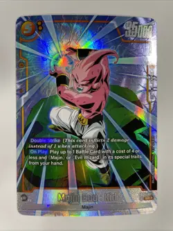 Bandai Majin Buu: Kid SR Foil FB04-094 Dragon Ball Super Card Game - Image 1