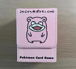 Pokemon Official Card Game Flip Deck Case Slowpoke Yadon Japan Used Genuine Rare - Image 1
