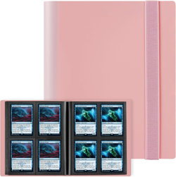 Geaoffice Trading Card Binder - 4 Pocket Card Collection Album Folder - 160 Side - Image 1
