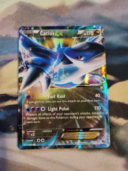 Latios EX 58/108 ROARING SKIES Pokemon Card Holo Rare Mint - Near Mint - Image 1