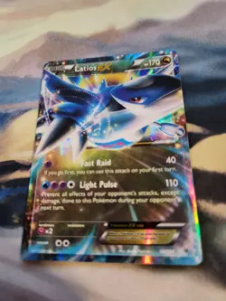Latios EX 58/108 ROARING SKIES Pokemon Card Holo Rare Mint - Near Mint - Image 3